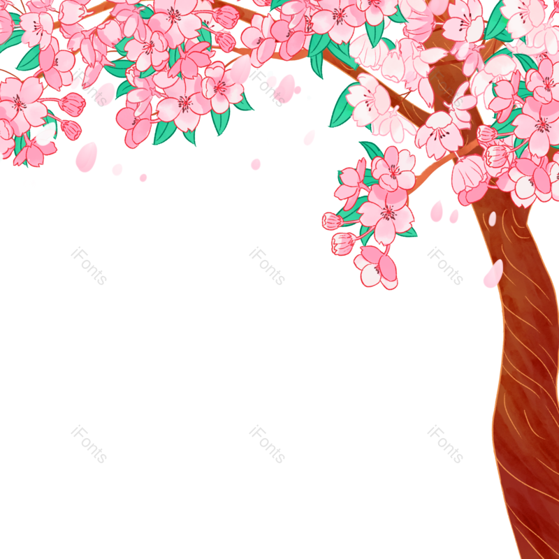 花朵图片,鲜花元素,花瓣PNG,春天免抠素材